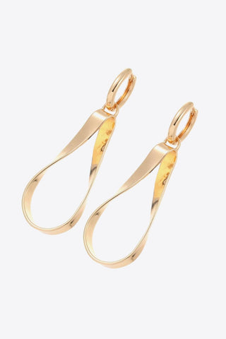 Alloy 18K Gold-Plated Earrings - Closet of Ren