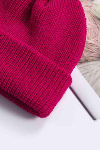 Cozy Rib-Knit Cuff Beanie - Closet of Ren