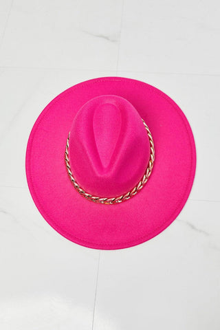 Keep Your Promise Fedora Hat in Pink | Fame Accessories - Closet of Ren