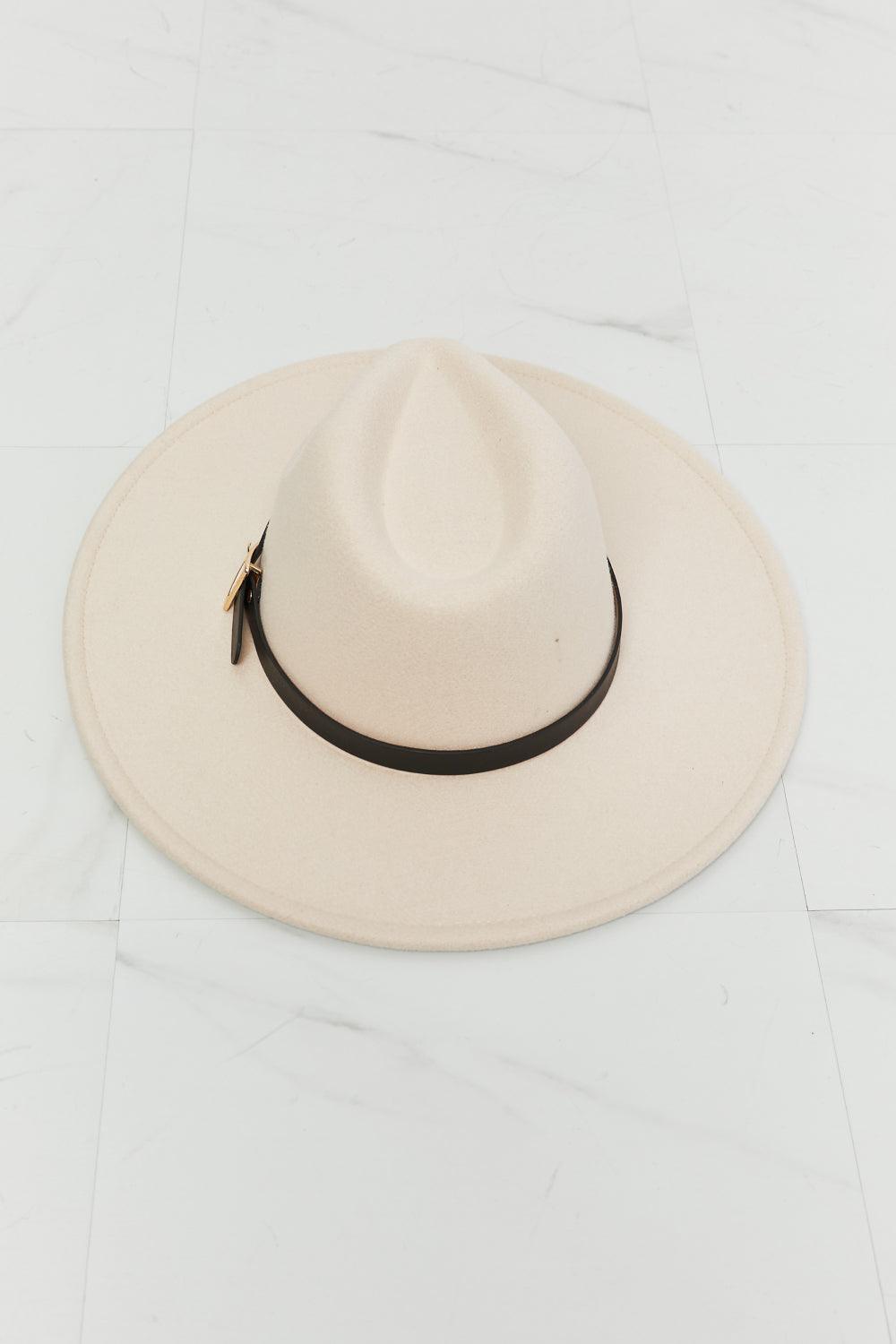 Ride Along Fedora Hat in Beige | Fame Accessories - Closet of Ren
