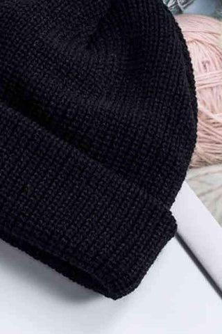 Cozy Rib-Knit Cuff Beanie - Closet of Ren