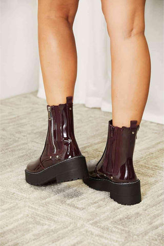 Forever Link Side Zip Platform Boots - Closet of Ren