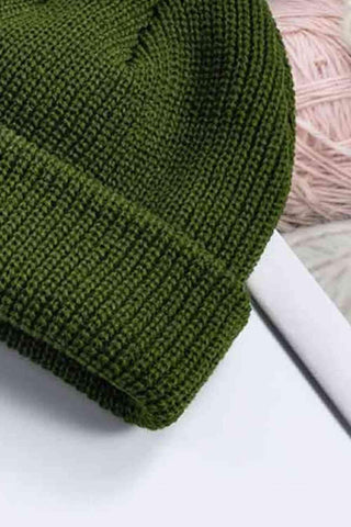 Cozy Rib-Knit Cuff Beanie - Closet of Ren